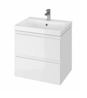Cersanit Moduo umywalka z szafką 60 cm zestaw meblowy biały